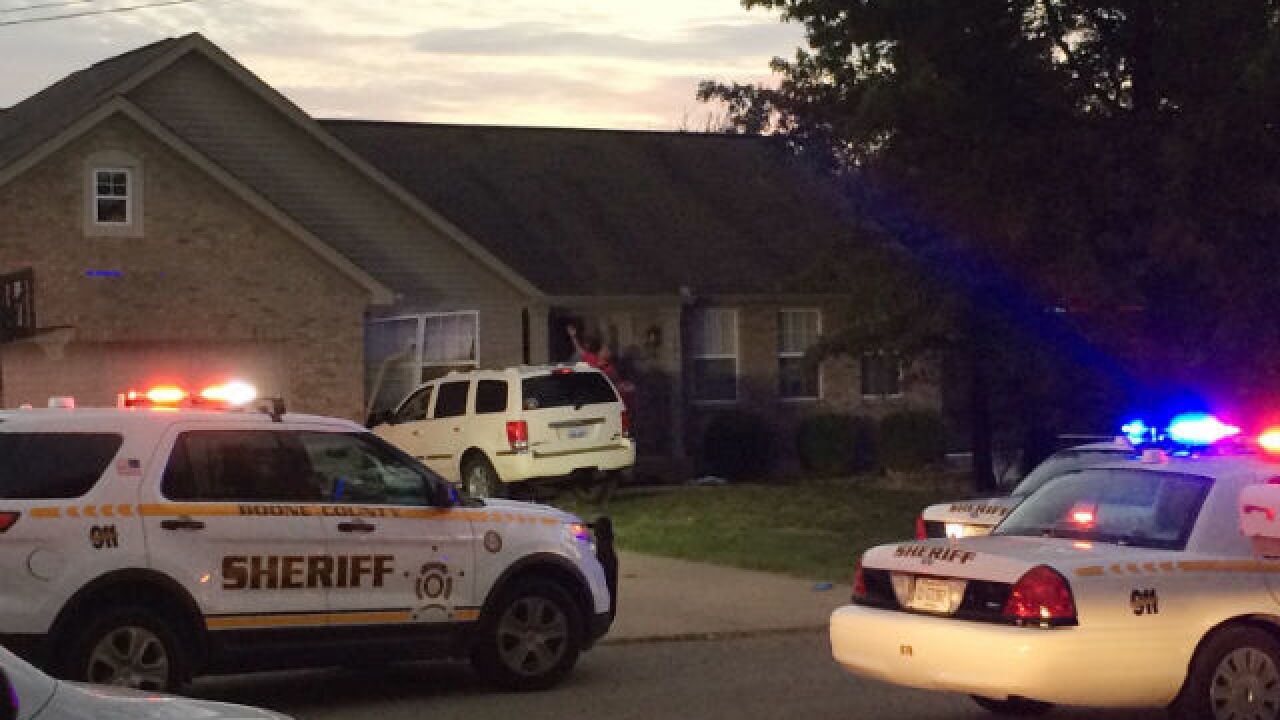 SUV crashes into house in Florence